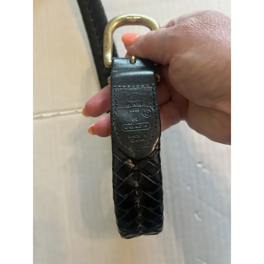 Coach men’s black